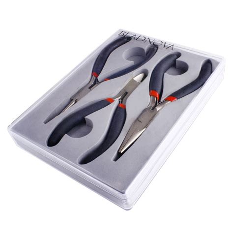 Beadnova Jewelry Making Tools Kit Mini Precision Pliers Tools Set For