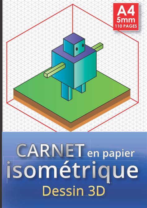 Buy Carnet Isom Trique Bloc De Papier Isometrique Pour Dessiner En D