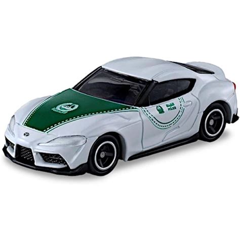 TOMICA AEON PATROL CAR SERIES NO 72 TOYOTA GR SUPRA DUBAI POLICE CAR