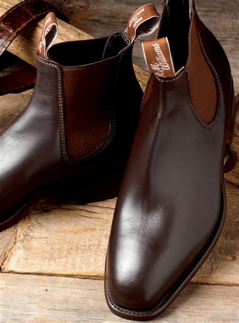 R.M. Williams Boots in Chestnut - The Ben Silver Collection