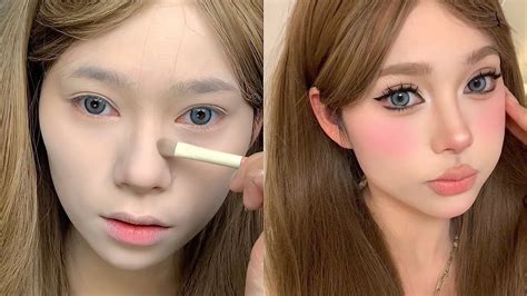 Douyin Makeup ~ Full Tutorial Step By Step🪷 { Doll Look Makeup