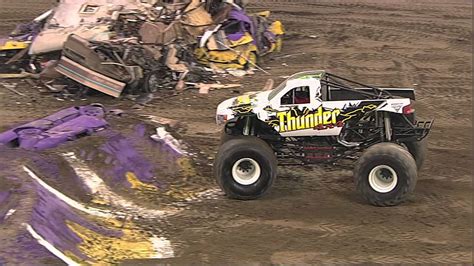 Monster Jam Thunder 4x4 Freestyle In Indianapolis In January 25