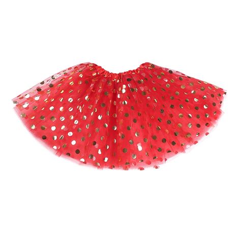 Fsqjgq Black Mini Skirt Cute Polka Dot Sequin Tulle Skirts For Women