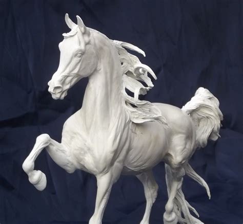 Adlai "Ornament of God" Park Trot Arabian Gelding sculpted by Tabatha