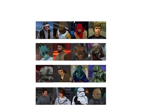 Star Wars Jedi Outcast Characters Quiz