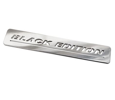 Black Edition Naklejka Emblemat Stalowy INOX Steel 75154356 za 36 zł z