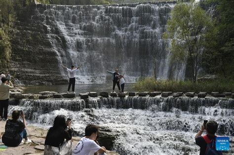 Landschaft Des Taihang Grand Canyon In Der Chinesischen Provinz Henan