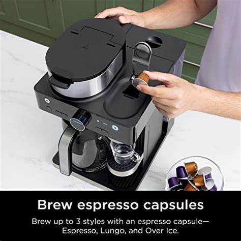 Ninja Cfn Espresso Coffee Barista System Single Serve Coffee