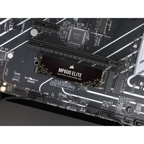 Corsair MP600 ELITE 1 To SSD PCIe Gen4 X4 NVMe M 2 NAND TLC 3D Sans