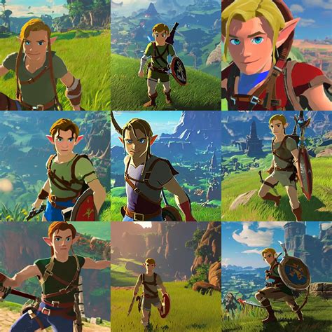 Screenshot Of Tom Holland As Link In Zelda Breath Of Stable