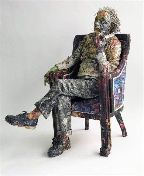 Work — Will Kurtz Paper Mache Sculpture Paper Art Sculpture Paper Mache Art Sculpture