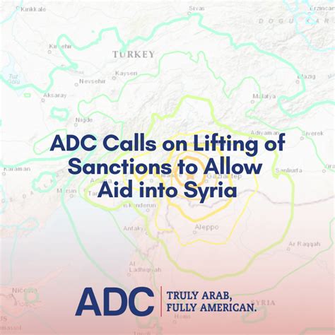 Lifting Of Sanctions To Allow Aid Into Syria Adc