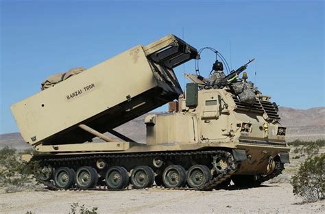 M270A1 MLRS Multiple Launch Rocket System Technical Data Sheet