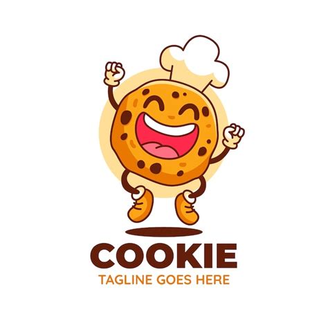 Free Vector Cookies Logo Design Template