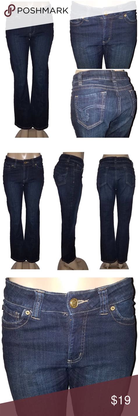 Lee Low Rise Stretch Blue Denim Jeans 30 W 295 L Womens Lee Low Rise