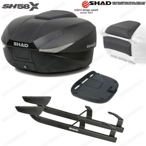 KIT SHAD TELAIO SH58X CARBON HONDA 750 NM4 MVULTUS RC82 2014 2016