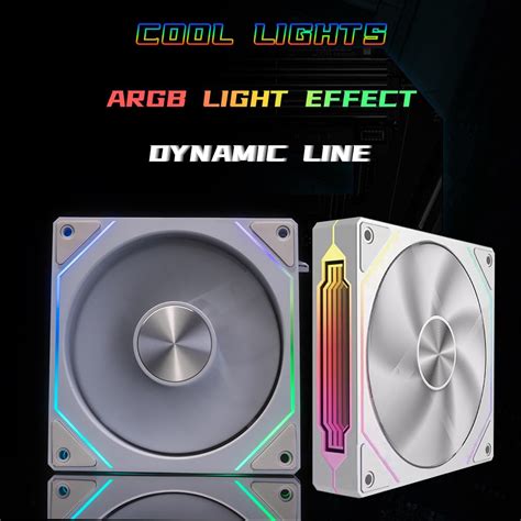 Prism 4RS ARGB CPU Case Fan 120mm Infinity Mirror Design 5V 3PIN