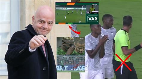 La Fifa A R Agisur Larbitre Nig Ria Vs Afrique Du Sud Victoire