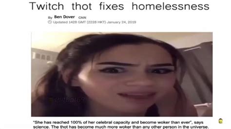 A Fellow Ben Published This He Claims The Twitch Thot Says “if You’re Homeless Then Just