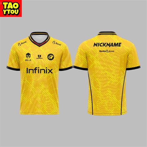 Customizable Infinix Jersey ONIC 2023 ESPORT Jersey GAMING Free