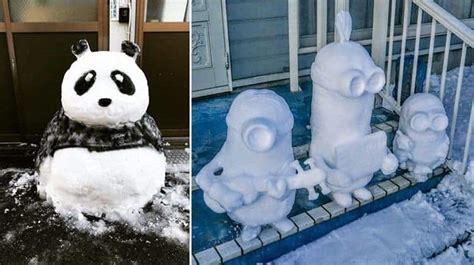 Beautiful Snow Sculptures Created By The Talented Japanese Population