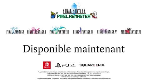 SQUARE ENIX France on Twitter Lhéritage des cristaux revient Final