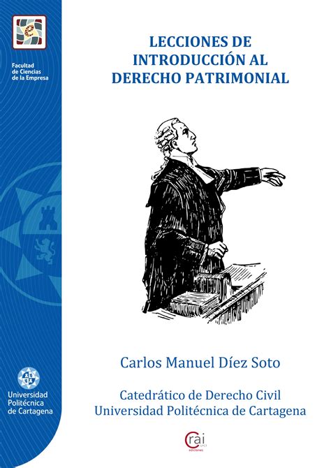 DÍEZ SOTO Lecciones de introducción al Derecho patrimonial ed CRAI