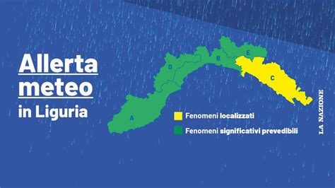 Meteo Ancora Unallerta In Liguria Le Zone A Rischio