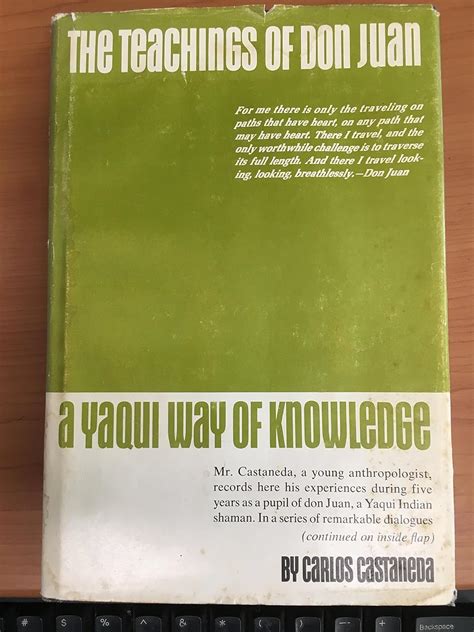 The Teachings Of Don Juan A Yaqui Way Of Knowledge Castaneda Carlos