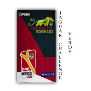 Bandana Jaguar Challenge Verde Tienda Scout En L Nea