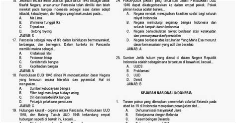 Soal Al Islam Dan Kemuhammadiyahan Referensi