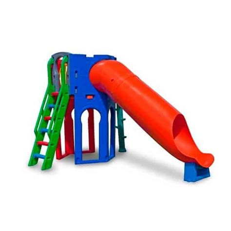 Escorregador Tubo - Playground Golden Play com Escorregador Tubo - Freso - BrinQi