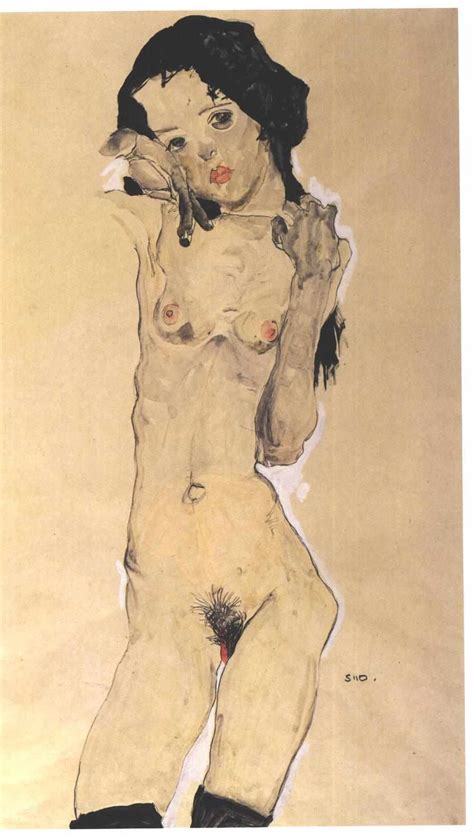 Egon Schiele La Tensione Erotica Del Corpo Umano Nellarte Mar Dei