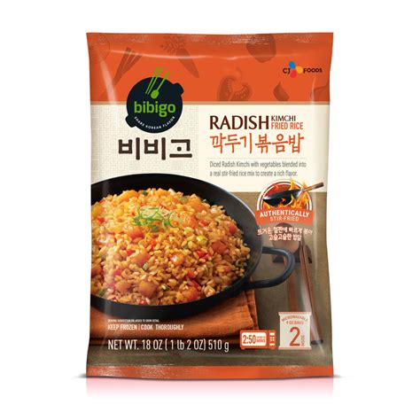 Bibigo Radish Kimchi Fried Rice Cj 비비고 깍두기 볶음밥 510g