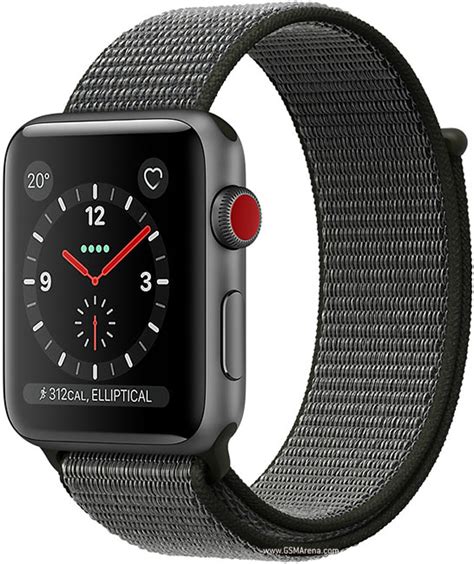 Apple Watch Series 3 Aluminum Technical Specifications