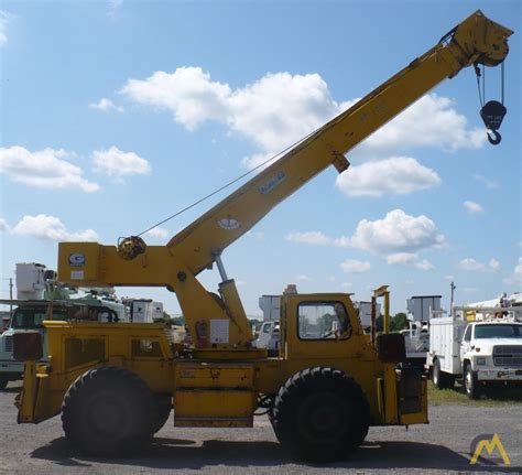 Grove Rt Ton Down Cab Rough Terrain Crane For Sale Hoists