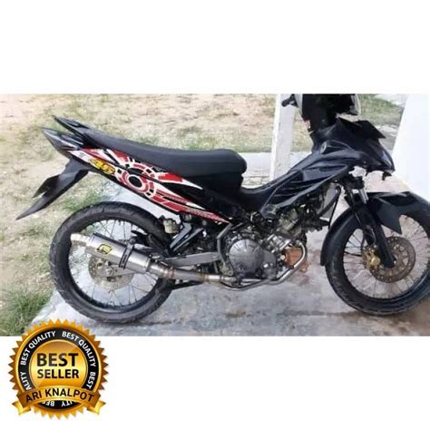 KNALPOT RCB BULAT JUPITER MX 135 OLD NEW KNALPOT RACING JUPITER MX