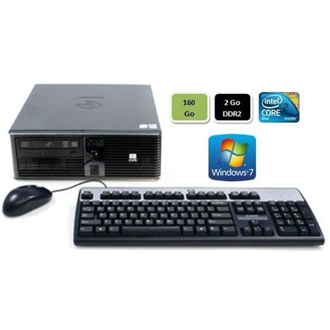 HP RP5700 Business System Intel Core 2 Duo E7500 2 93 Ghz 2Go 160 Go