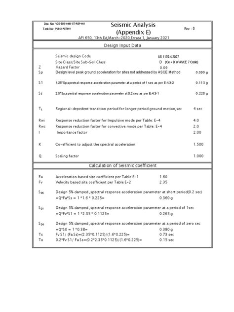 Seismic Analysis | PDF