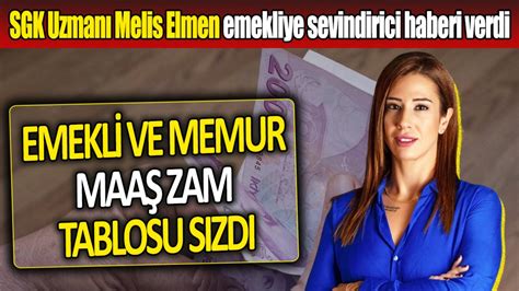 SGK Uzmanı Melis Elmen emekliye sevindirici haberi verdi Emekli ve