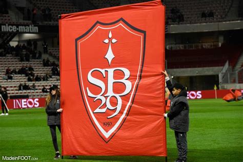 Stade Brestois Le groupe de Brest pour la réception du Stade de Reims