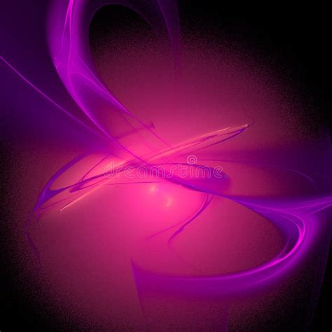 Abstract Purple Red Pattern On Black Background Wallpaper Stock Image