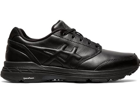 Gel Odyssey Leather D Wide Women Blackblack Womens Walking Shoes Asics Australia