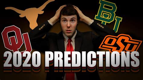 2020 Big 12 College Football Predictions Youtube