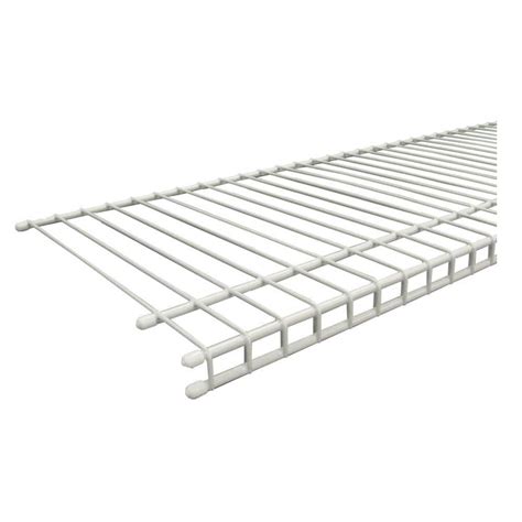 Closetmaid Superslide 12 Ft X 12 In Ventilated Wire Shelf 4719 The