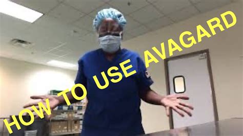 How To Use Avagard For Surgical Hand Scrub Youtube