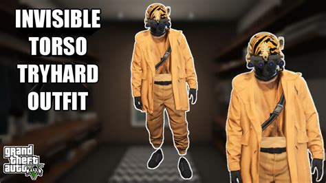 INVISIBLE TORSO TRYHARD OUTFIT GTA 5 ONLINE YouTube