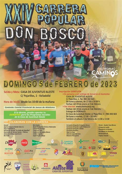 Carrera Popular Don Bosco 2023 Ocio Valladolid