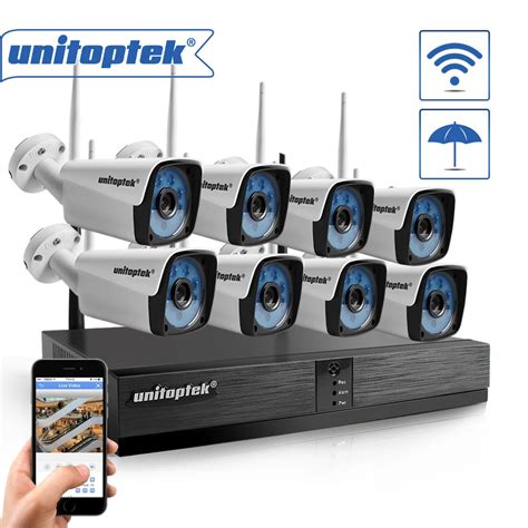 8CH Wireless CCTV Camera System 720P 1.0MP Wireless IP Camera Outdoor ...