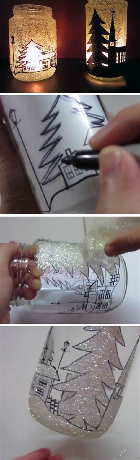 Awesome Festive Mason Jar Crafts - Hative